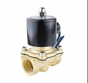 Válvula solenoide bidireccional 2W250-25 de dos posiciones normalmente abierta