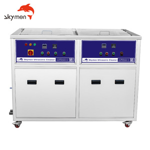 Nettoyeur à ultrasons industriel Skymen ODM avec filtre de rinçage et sécheur pour vannes hydrauliques, pompes, blocs-moteurs, carburateurs - Product Image 3