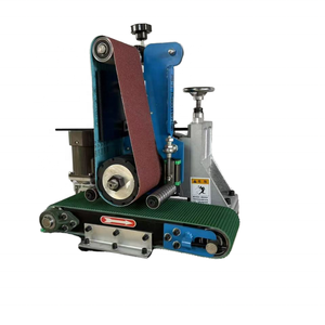 Mini elektrische automatische Schleif maschine Flach platten polier förderband Metalls chleif motor Getriebe pumpen komponente Neu - Product Image 3