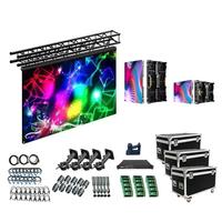 Estructura de Soporte P3.91 para Pantalla LED Exterior, Video Wall para Eventos en Centros Comerciales, Clasificación IP65, Garantía de 3 Años