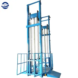 Vendita in fabbrica di piccoli sollevatori idraulici per carichi pesanti merci verticale per la vendita