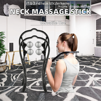 Outil de massage musculaire des tissus profonds à main pour outil de massage des points d'auto-pression du cou