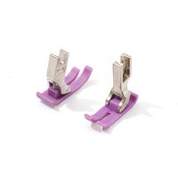 Nouvel embout de presseur MT-18 épais et résistant à l'usure, accessoires pour machine à coudre, embout de presseur plat en PTFE coloré