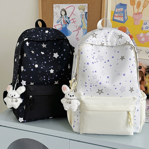 Nueva Mochila Escolar con Ruedas 2025, Diseño Coreano Unisex para Niños, de Nailon Impermeable, con Forro de Poliéster, para Viajes - Product Image 3
