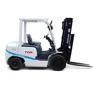 Chariot élévateur diesel d'occasion 3 tonnes TCM mini à bas prix, d'origine Japon - Product Image 1