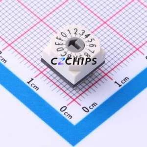 <strong>DER</strong>-16 Rotary Encoder Switch Through hole Component (THT) Switch 16 True Code - Product Image 1