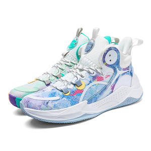 Chaussures de <span class=keywords><strong>basket</strong></span>-ball hautes pour hommes et femmes, tendance <span class=keywords><strong>2023</strong></span> - Toutes saisons, empeigne en mesh - Product Image 1
