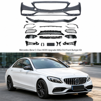 Kit de conversion de phares antibrouillard avant OEM ODM personnalisés pour Mercedes-Benz Classe C W205 2015-2021, style C63 AMG, grille non peinte