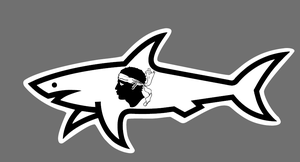 Elegantes Calcomanías Paul Et Shark para Decoración DIY de Tablet, Móvil, Refrigerador y Equipaje, Bandera del País CP Jul Omerta Vrunk <span class=keywords><strong>Stickers</strong></span> de Tiburón - Product Image 3