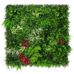 Commercial Grade Durable Lifelike Greenery <b>Wall</b> <b>Panel</b> Plant <b>Wall</b> For Restaurant Shop Interior Decor - Product Image 4
