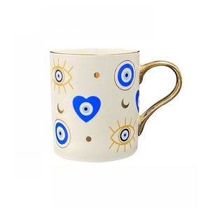 Nouvelle tasse à café créative en céramique de luxe pour couple, tasse à eau, tasse à thé de l'après-midi - Product Image 1