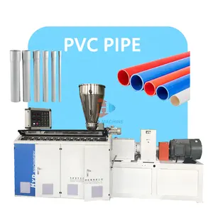 Ống nhựa dây chuyền sản xuất ống nhựa PVC Máy Làm ống PVC máy đùn