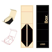 Cajas de regalo Jumbo de joyería con tapa de brillo de labios magnético rojo de calidad personalizada pequeñas de oro rosa con juego de caja de espejo