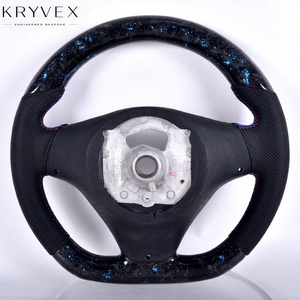 <span class=keywords><strong>Volante</strong></span> Deportivo Kryvex de Cuero y Fibra de Carbono Forjada para E46 E90 E38 E39 E83 E60 E70 E71 E72 E53 E89 E92 - Product Image 3