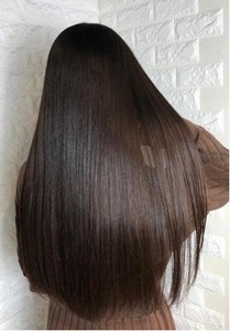 Perruque en <span class=keywords><strong>cheveux</strong></span> humains vietnamiens lisses comme des baguettes – Grade 1, <span class=keywords><strong>cheveux</strong></span> vietnamiens tressés entièrement faits à la main, peuvent être permanentés et <span class=keywords><strong>teints</strong></span> - Product Image 2