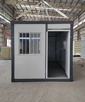 Villa de studio de luxe pliable et extensible, unité de conteneur préfabriquée personnalisée, bureau modulaire et résidence design
