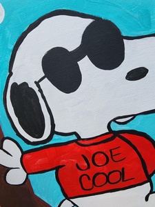 OEM ODM Présentoir en acrylique Snoopy Joe Fan Art Peinture Personnage de <span class=keywords><strong>bande</strong></span> <span class=keywords><strong>dessinée</strong></span> Peanuts - Product Image 2