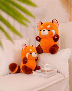 Bán Buôn Rừng Động Vật Đồ Chơi Sang Trọng Gấu Trúc Kawaii Gấu Trúc Màu Đỏ Đồ Chơi Cho Trẻ Em Quà Tặng Dễ Thương Nhỏ Gấu Trúc Đồ Chơi Nhồi Bông - Product Image 6