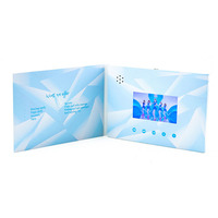 4,3 pulgadas Video libro A5 Digital LCD TFT pantalla Video folleto catálogo para publicidad