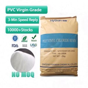Resina de PVC HS‑1000R, Polvo Blanco, Cloruro de Polivinilo, Materia Prima Plástica Industrial - Product Image 1