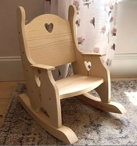 Rocker Chair de madera para niños para dormitorio Kindergarten School o Farmhouse Use - Product Image 2