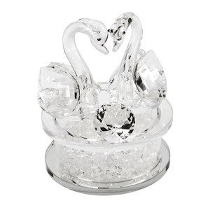 Cigni di Vetro: Eleganti Decorazioni in Cristallo (Scatola Non Inclusa) - Product Image 1