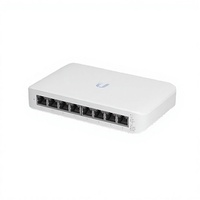 Switch UniFi USW-Lite-44-PoE de 44 Puertos, 598 Gbps, Sin Bloqueos, 10/100/1000 Mbps, Blanco, Compatible con SNMP, QoS, VLAN, POE, en Stock