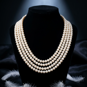 Collar de Perlas Naturales de Agua Dulce - Product Image 1