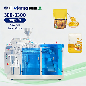 Máquina de envasado en bolsas preempaquetadas de gran venta en los Estados Unidos para mantequilla de maní, miel, líquidos espesos, envasado en bolsas - Product Image 1