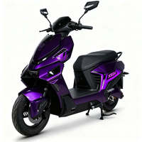 Moto électrique Emoto en gros avec moteur 2000W pour les trajets quotidiens des adultes, trottinette urbaine avec démarrage NFC