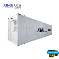 Kontainer Pusat Data Pendingin Cair 40ft Baja Tanpa Pengawasan, Kepadatan Tinggi, Harga Pabrik, Multi-Skenario, Plug and Play untuk Modular