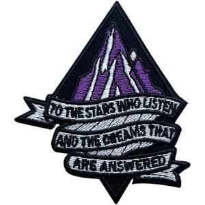 แพทช์ปักลาย "Custom To The Stars Who Listen" ขนาด 3 นิ้ว รีดติดได้ สำหรับหมวก เสื้อผ้า กระเป๋าเป้ กางเกงยีนส์ DIY - Product Image 1
