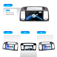 Autoradio Android Dasaita Autoradio Carplay Lecteur DVD Multimédia Unité Principale pour Toyota 5th Gen Camry 2002-2006