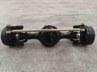 Ensemble d'essieu avant robuste pour VTT/UTV avec biellette de direction, différentiel et moyeux de frein pour la construction de quads 4x4 tout-terrain DIY