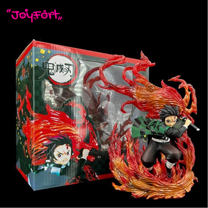 Figurine de collection Demon <span class=keywords><strong>Slayer</strong></span> Kamado Tanjirou, Modèle de dieu du feu respirant des flammes, disponible en gros - Product Image 2