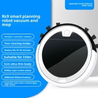 Robot Vacuum Cleaner Ultra Tipis, Penjualan Pabrik Terlaris, Otomatis Penuh, Tiga-in-Satu, Hisap, Pel, Mesin Serbaguna untuk Rumah Tangga