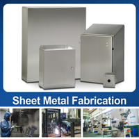 Boîtier de distribution électrique en acier inoxydable sur mesure, estampage, pliage de tôle, fabrication de tôlerie, électroplaqué