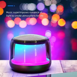 Haut-parleur Bluetooth portable S300 <span class=keywords><strong>pas</strong></span> <span class=keywords><strong>cher</strong></span> avec lumière RGB, Bluetooth 5.4, appairage TWS, fonction carte TF et radio FM - Product Image 5
