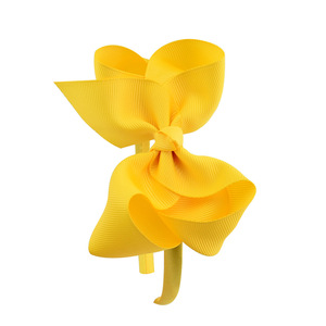 लड़कियों के लिए थोक 4 इंच कस्टम ग्रोसन हेडबैंड बच्चों और महिला बुटीक गौण - Product Image 2