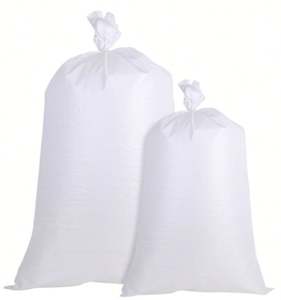 Saco de Polipropileno Blanco Nuevo para Arroz, 25 kg, 50 kg, 100 kg, Bolsa Jumbo Tejida de PP para Cemento, Arena y Harina - Product Image 2