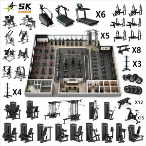 Equipo <span class=keywords><strong>de</strong></span> <span class=keywords><strong>Gimnasio</strong></span> Comercial Completo <span class=keywords><strong>de</strong></span> SK Factory Direct, Máquinas <span class=keywords><strong>de</strong></span> Entrenamiento <span class=keywords><strong>de</strong></span> Fuerza <span class=keywords><strong>y</strong></span> Cardio para Hoteles <span class=keywords><strong>y</strong></span> Gimnasios, <span class=keywords><strong>Venta</strong></span> al Por Mayor - Product Image 1