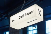 Boîte à lumière LED acrylique personnalisée, forme rectangulaire, étanche, pour intérieur/extérieur, panneau publicitaire rétroéclairé, affichage de logo, boîte à lumière