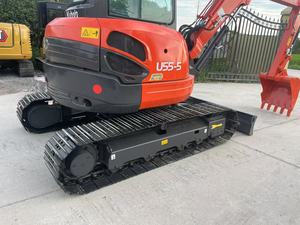 حفارة جديدة مستعملة Kubota U55 Ton حفار مجنزر صغير ياباني أصلي عالي الأداء للبيع في شنغهاي - Product Image 3