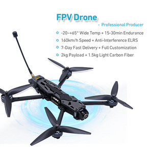 Dron FPV de 7 Pulgadas con Carga Útil de 3.5 kg, Control Remoto de Alta Velocidad, Giroscopio de 4 Ejes, Transmisión de Más de 10 km, Juego Completo - Product Image 3