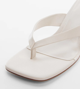Sandali <span class=keywords><strong>Estivi</strong></span> alla Moda con Tacco Quadrato e Punta Aperta, Logo Personalizzato, Scarpe Nere in PU con Tacco Basso per Donna, Vendita all'Ingrosso - Product Image 3