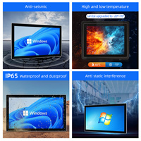 Panel Industrial Android todo en uno PC Reconocimiento facial Tarjeta IC/LD Escaneo de código QR LIDENET Identificación Lectura Stock