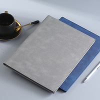 Custom Patterned PU Leather A4 Conference Portfolio for Business Presentations