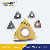 Alibaba Fournisseur CNC Outils Suisse Type Tour Outil Cutter Carbure Cémenté Tournant Inserts De Coupe TTX Carbure Filetage Inserts