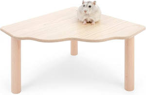 Plateforme en bois pour hamsters nains syriens, gerbilles, souris, <span class=keywords><strong>degus</strong></span> ou autres petits animaux - Product Image 3