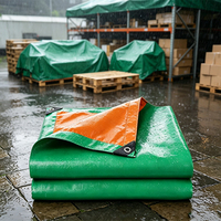 Bâche en PE personnalisée imprimée, imperméable, pour la promotion de la marque, les présentoirs extérieurs et la couverture d'événements temporaires